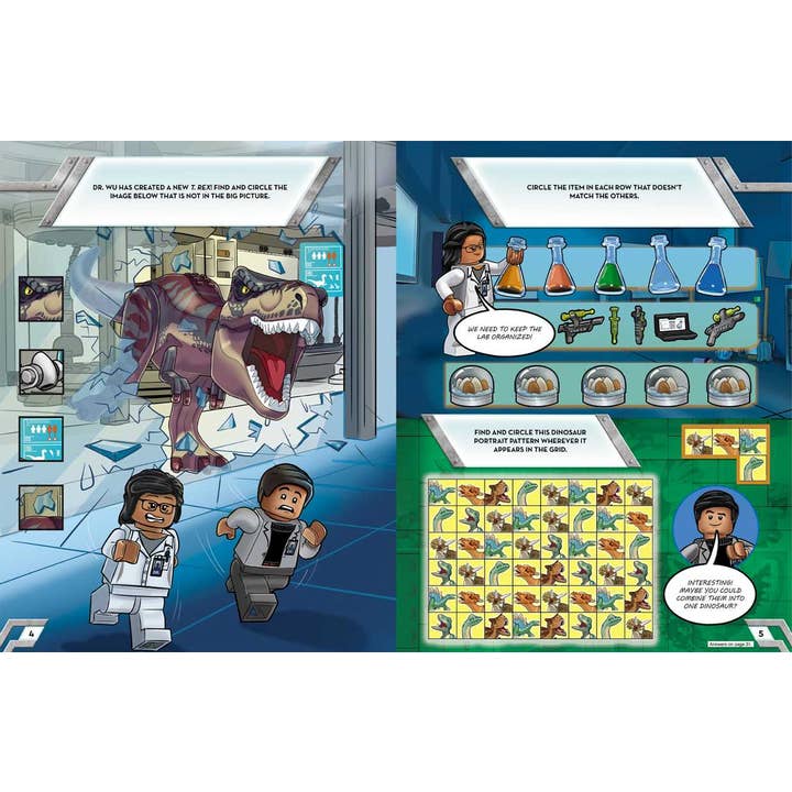 Simon & Schuster - Wholesale Book - Kids - LEGO Jurassic World: Dino Lab Secrets by AMEET Publishing