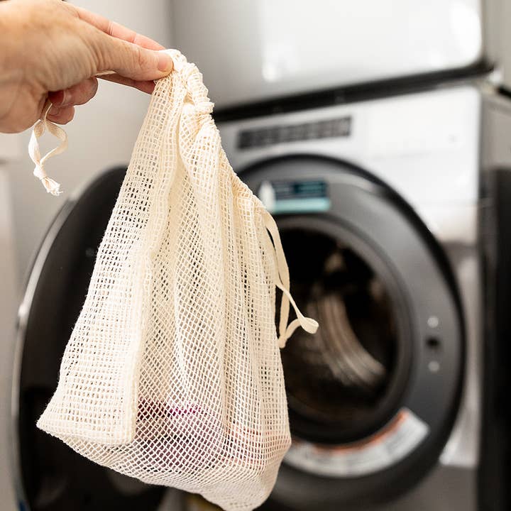 Laundry Bag - Organic Cotton - SMALL for wholesale by Cheeks Ahoy