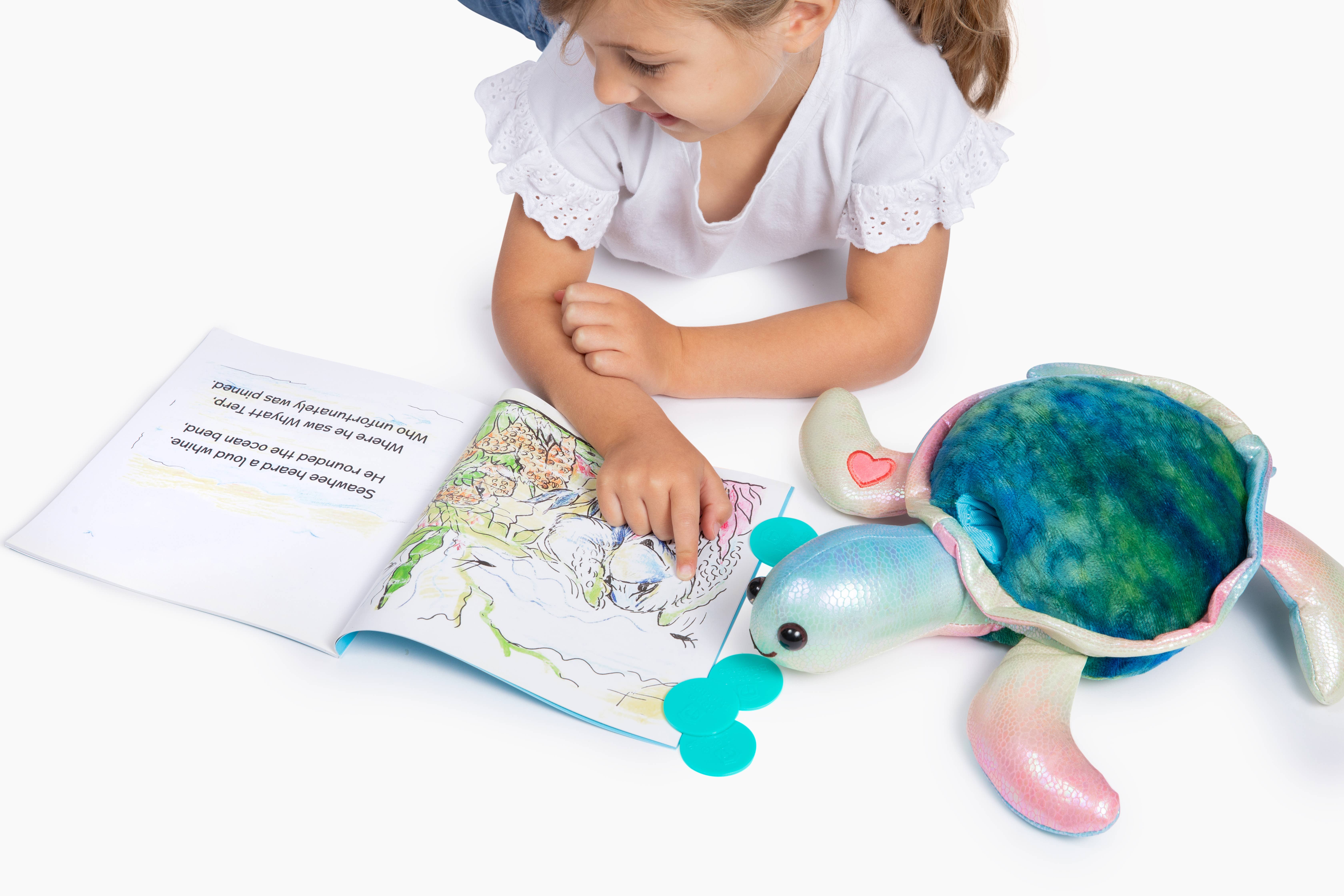 Bene World Toys - Wholesale Stuffed/Plush Toy - Kids & Baby - Plush turtle with storybook teaching sets for kids1