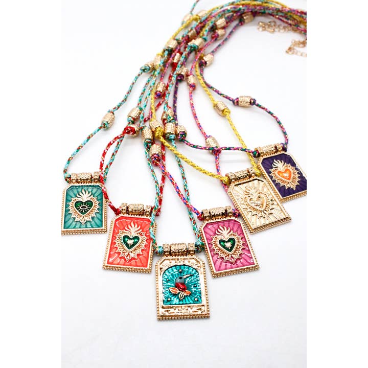 Collana in Corda Smaltata Estiva - N3-155 per la vendita all'ingrosso da parte di LIZOU