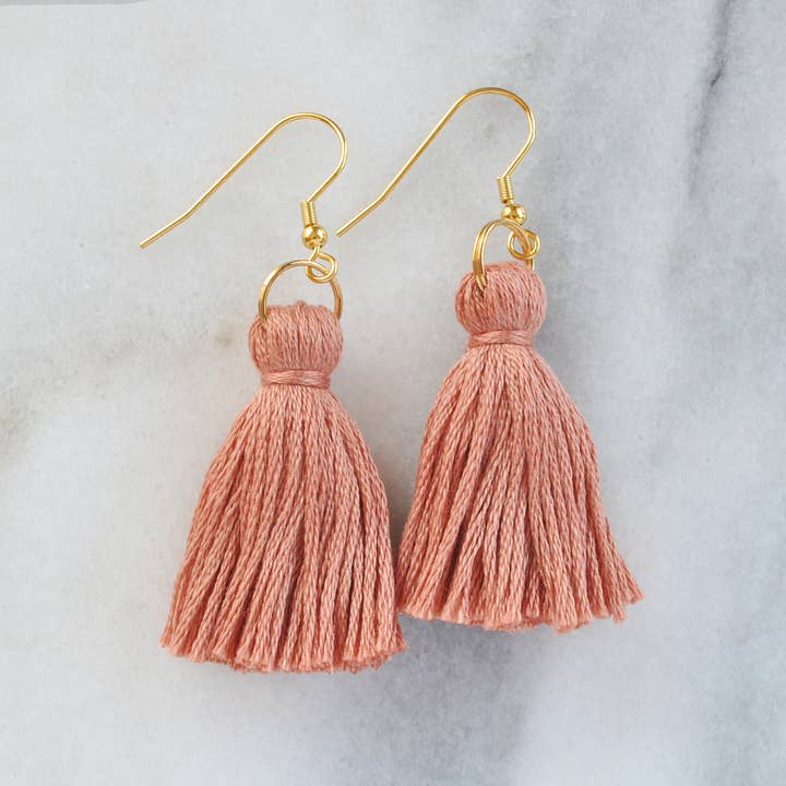 Libby & Smee - Wholesale Tassel earrings - Classic Tassel Earrings - Mini or Long10