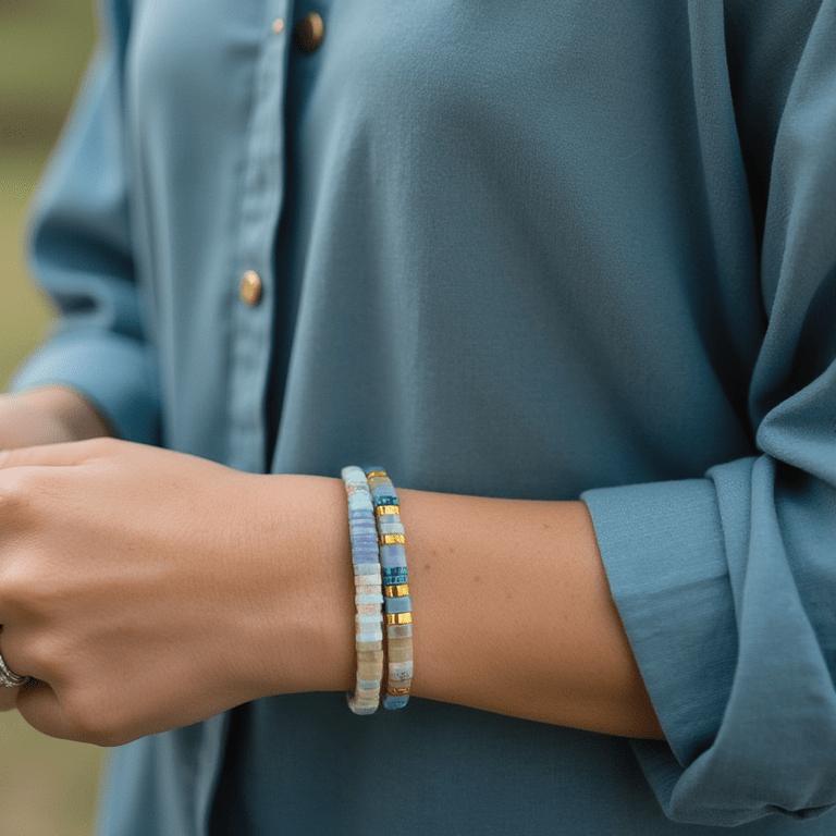 Koss Design - Vendita all'ingrosso Parure di gioielli - Parure Nerea - Bracciale di perle4