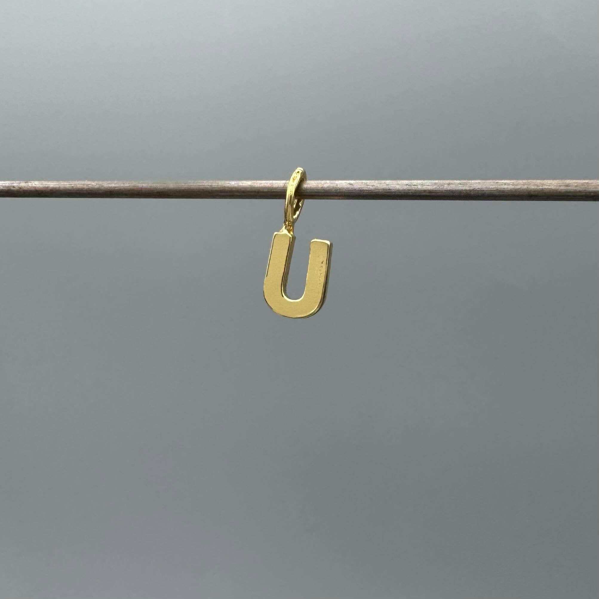 Something Silver - Wholesale Individual Charm/Pendant - Perfect Little Block Letter Initial Charm20