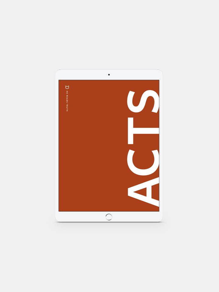 Guide de lecture pour hommes sur les Actes (NUMÉRIQUE) pour la vente par She Reads Truth