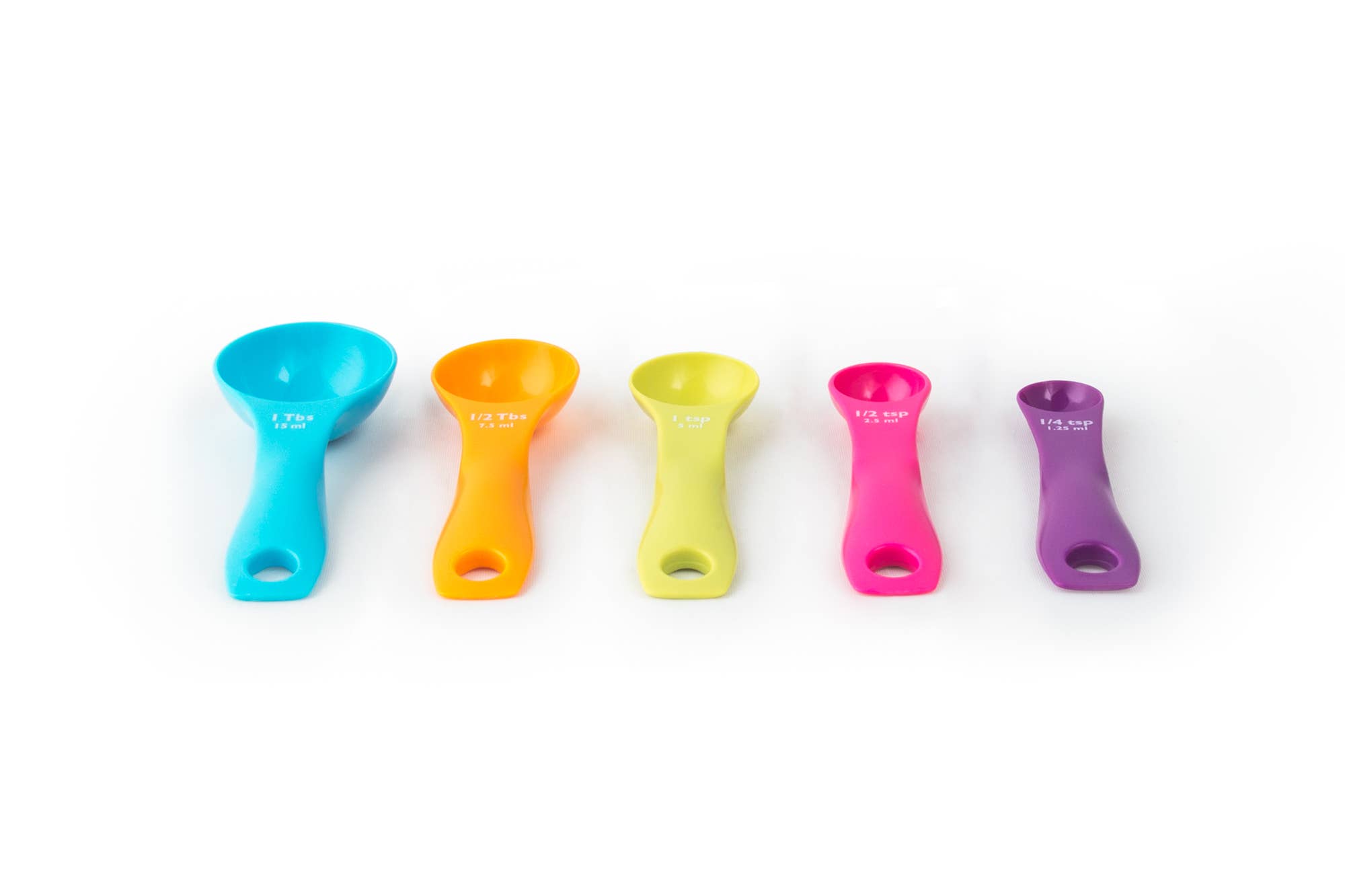 Fox Run Brands - Wholesale Measuring Spoon - Fox Run Measuring Spoon Set, 5-Piece, 2" x 5" x 1.75"2