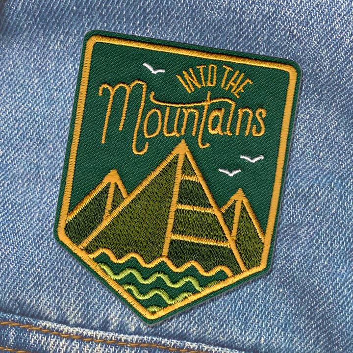 Into The Mountains Patch for wholesale by Kosmic Soul