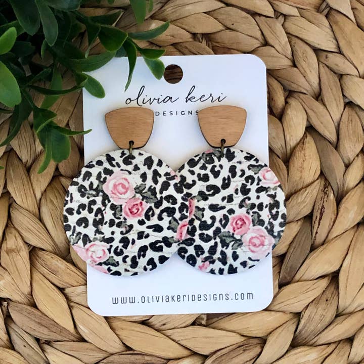 Everly - Rose Leopard for wholesale by Olivia Keri Designs