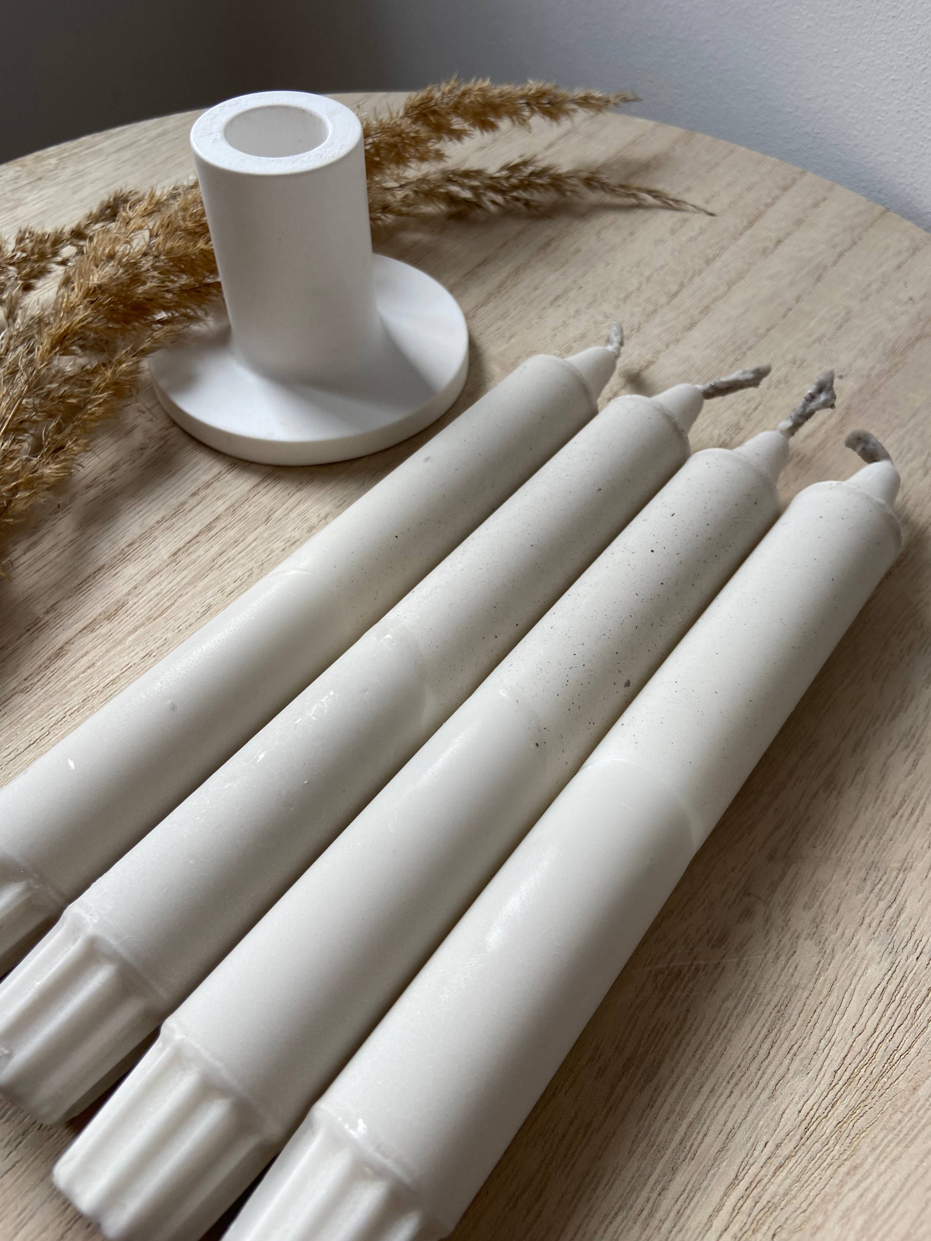 Miss Wildhorse - Wholesale Tapered Candle/Candlestick - Dip Dye Candle *Sand*4