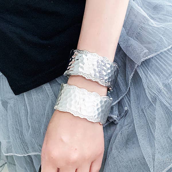 Geometrisches einfarbiges Armbandzubehör für den Großhandel von MoodGold