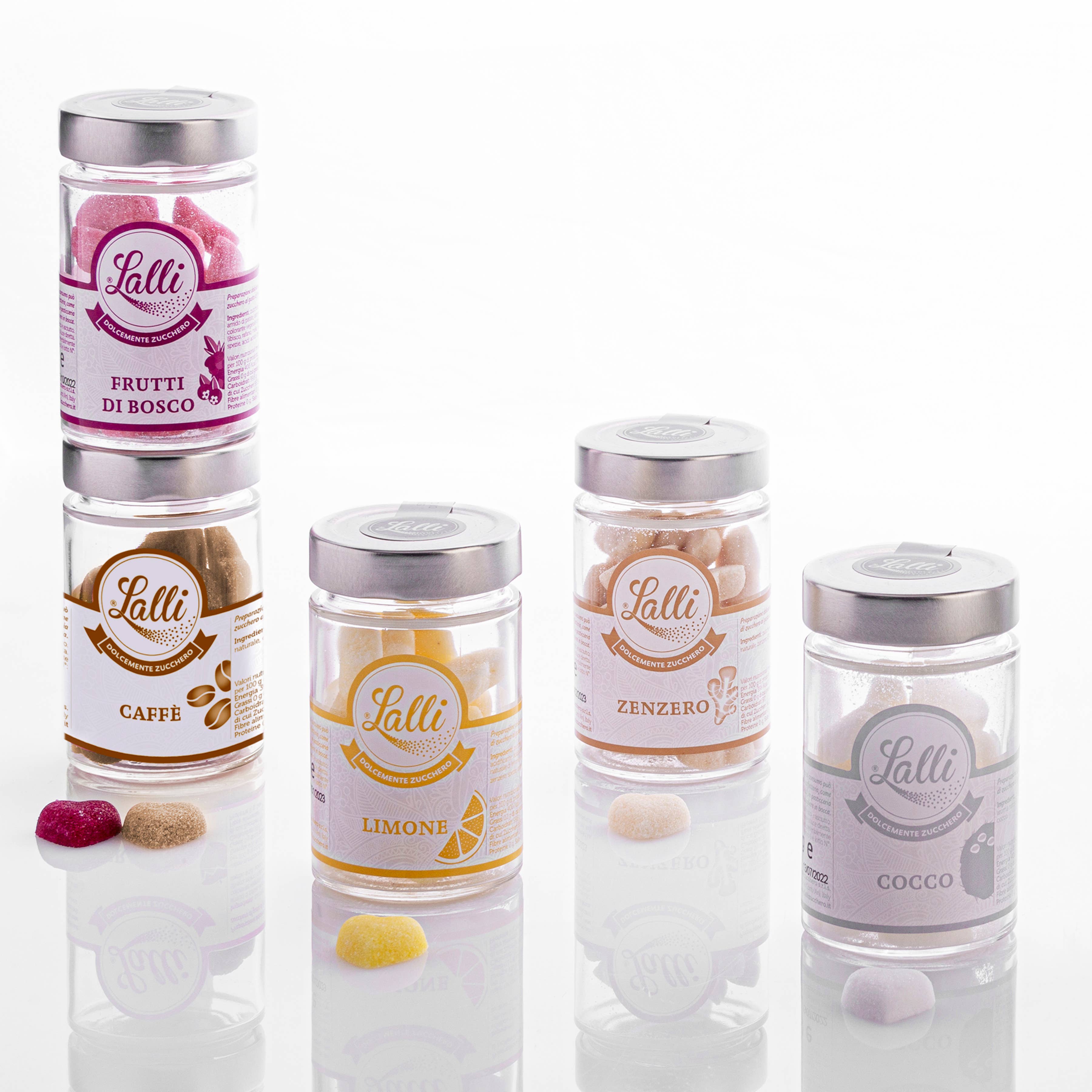 Lalli Zucchero - Vendita all'ingrosso Zucchero - Zollette Aromatizzate al Limone1