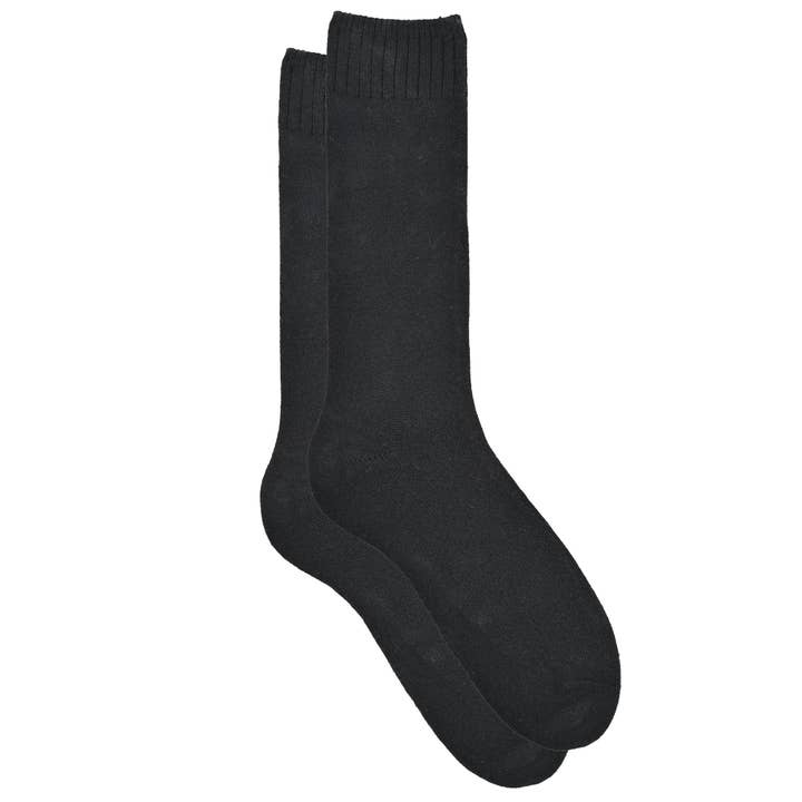 iLux - Wholesale Socks - Men's - Mr. Matulle - Cozy Cashmere Silk 2-Ply Jersey Crew2