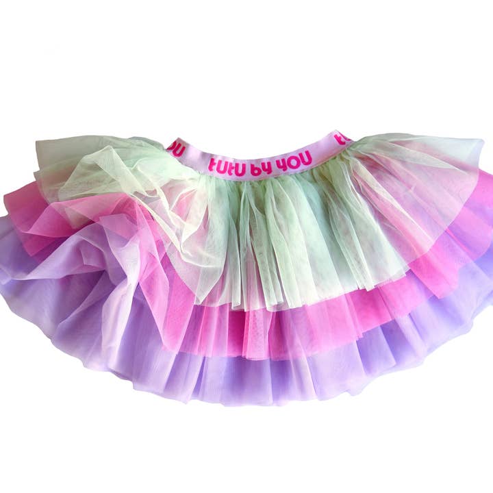 Tutu by You - Wholesale Tutu – Child - The Rainbow Pastel Tutu in Confetti Tube RRP $592