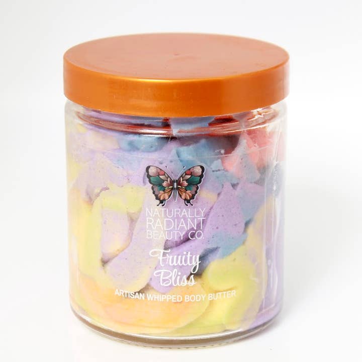 Fruity Bliss Artisan Whipped Body Butter for wholesale by Naturally Radiant Beauty