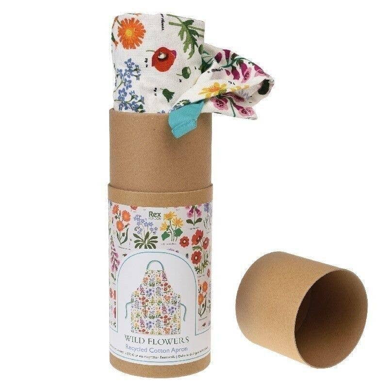 Rex B2B - UK - Vente Tabliers - Tablier en coton recyclé - Fleurs sauvages2