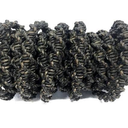 TWIST STIL FLÄTAT LÄDER SLADDAR - GRÅ för wholesale av Sun Enterprises B.V.