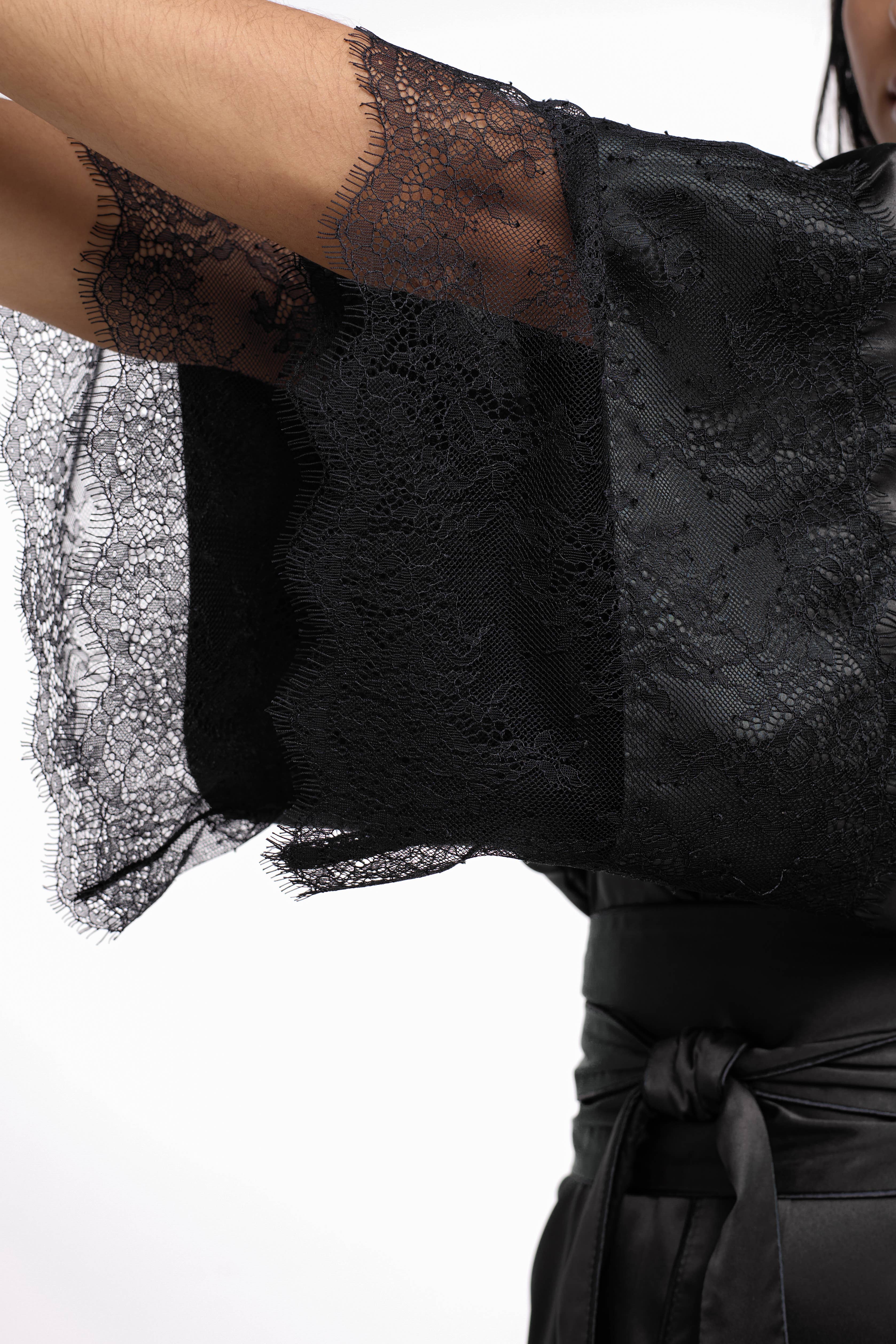 IDENTITY LINGERIE - Vente Peignoir – femme - Peignoir en soie 19 momme, robe 100% soie, peignoir pour femme9