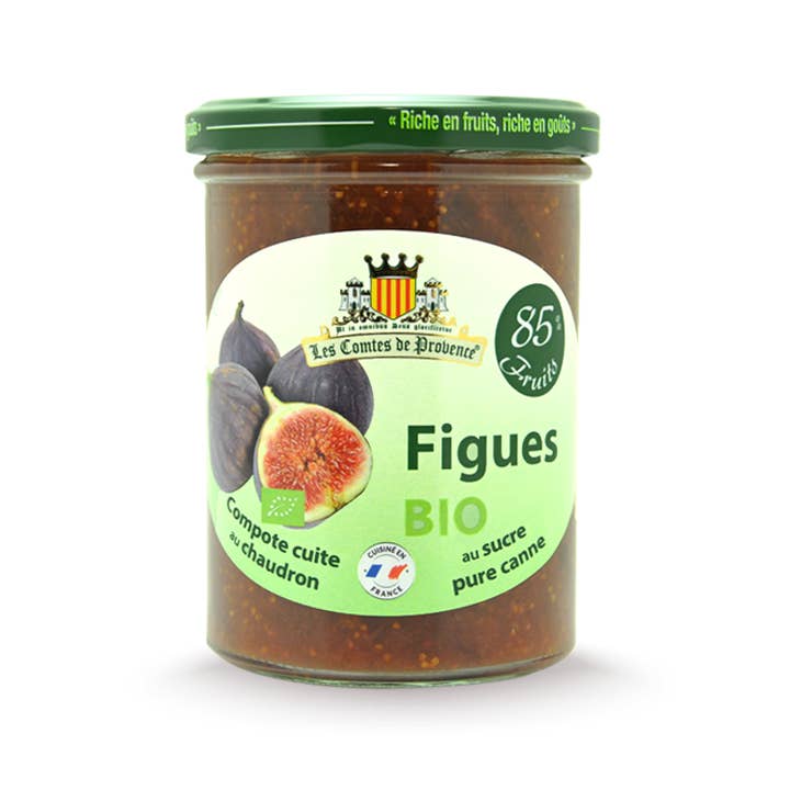 Compote de Figues BIO pour la vente par Comtes de Provence