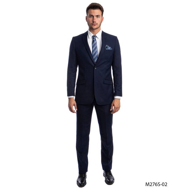 Mens Suits 2PC-Suit & Dress Pants Blue Slim Fit for wholesale by Suits America