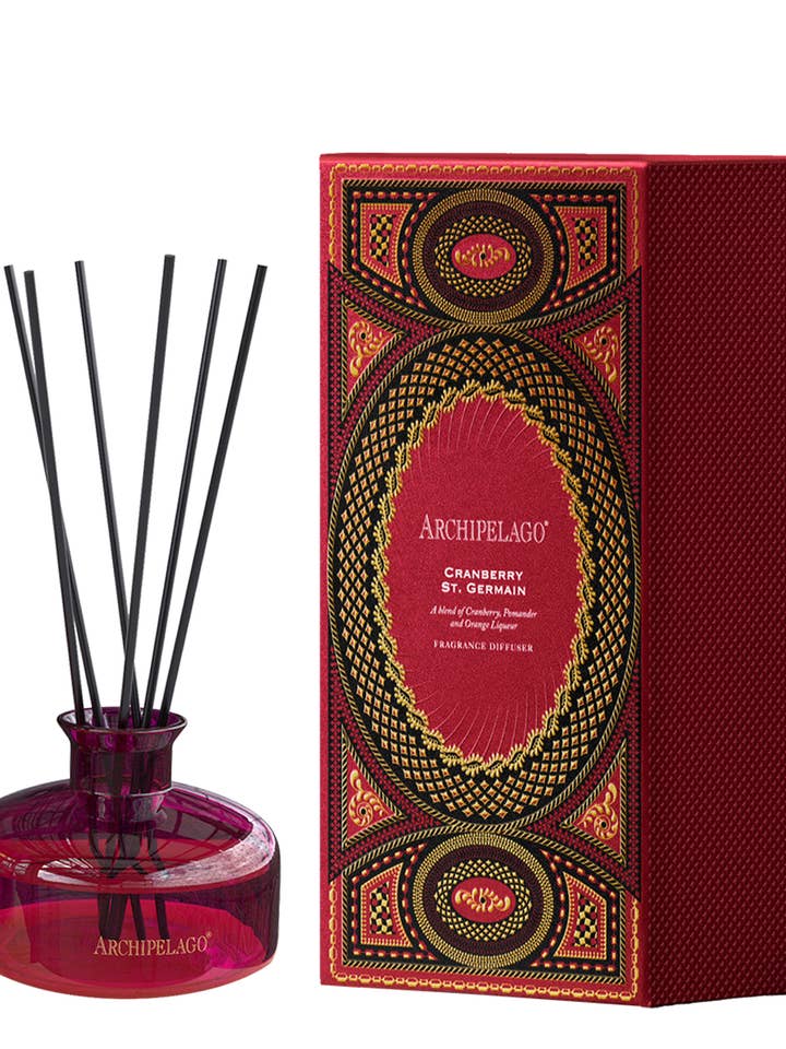 Cranberry St. Germain Diffuser for wholesale by Archipelago Fragrences