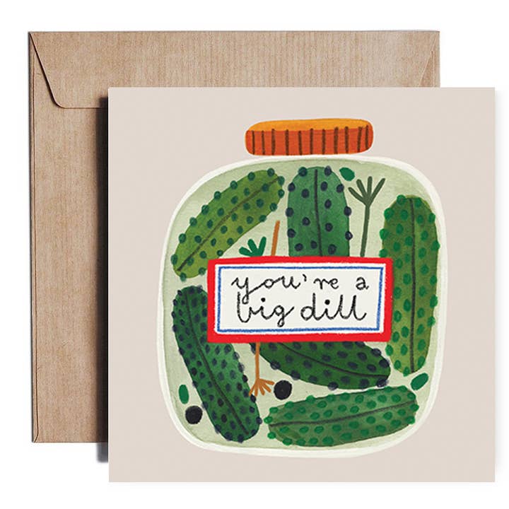 Daria Solak Illustrations - Venta al por mayor Tarjetas de amor - ERES UN GRAN ENREDO (tarjeta)