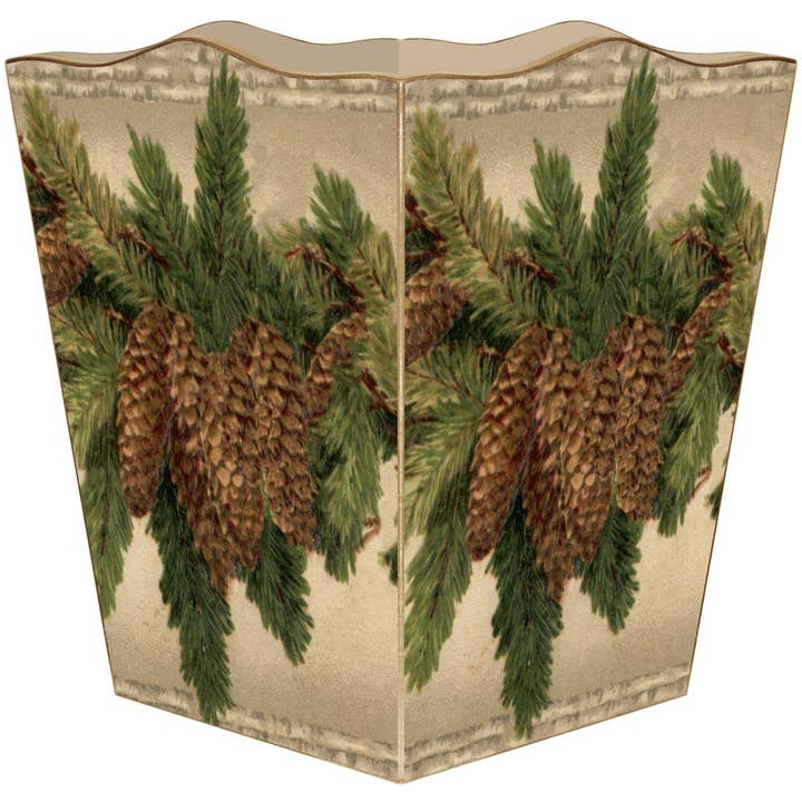 WB2609 - Papelera vintage con forma de piña para venta al por mayor de Marye-Kelley