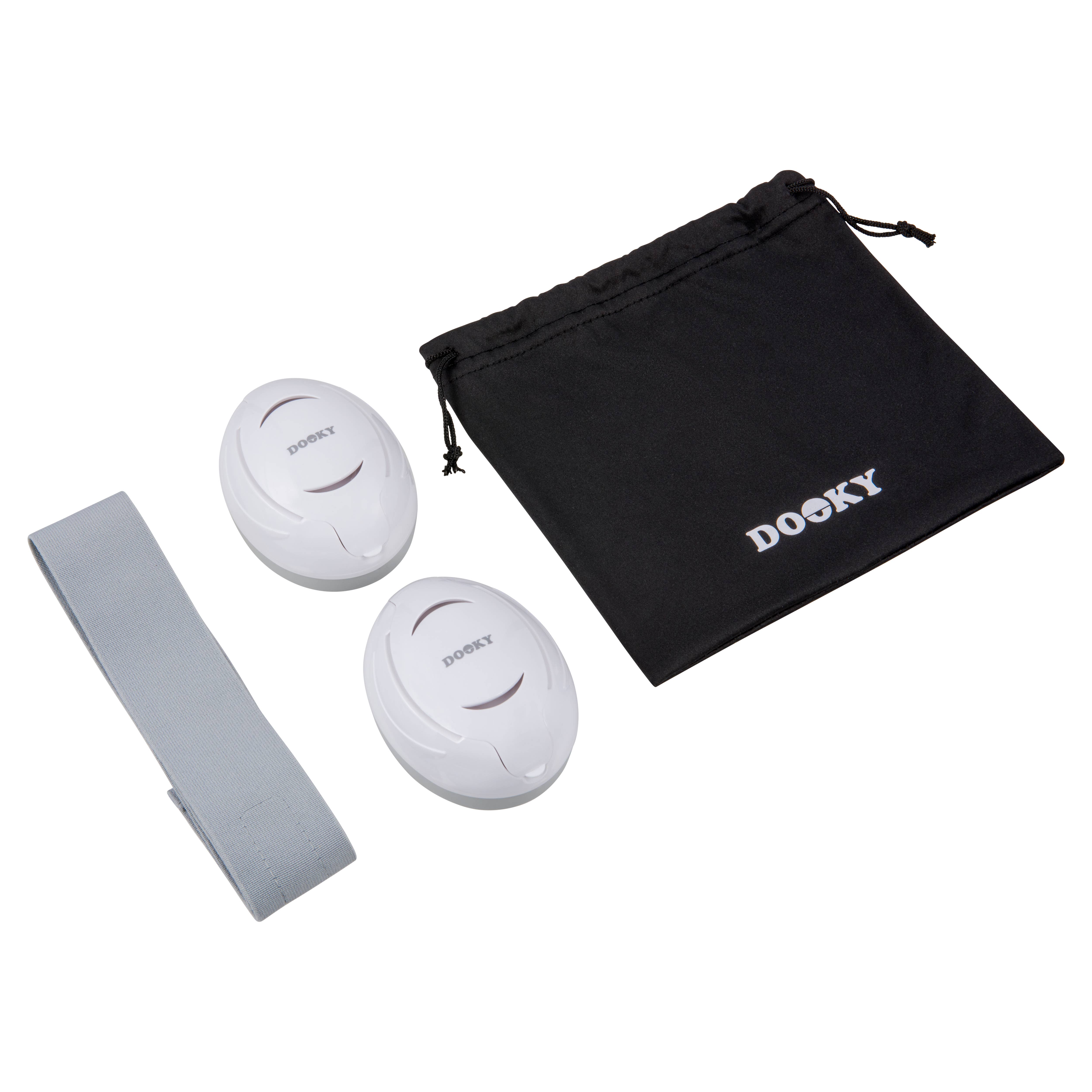 Hippychick – wholesale Earwarmers / ear muffs – kids – Dooky Baby Ear Protection - White -  0-3 Years1