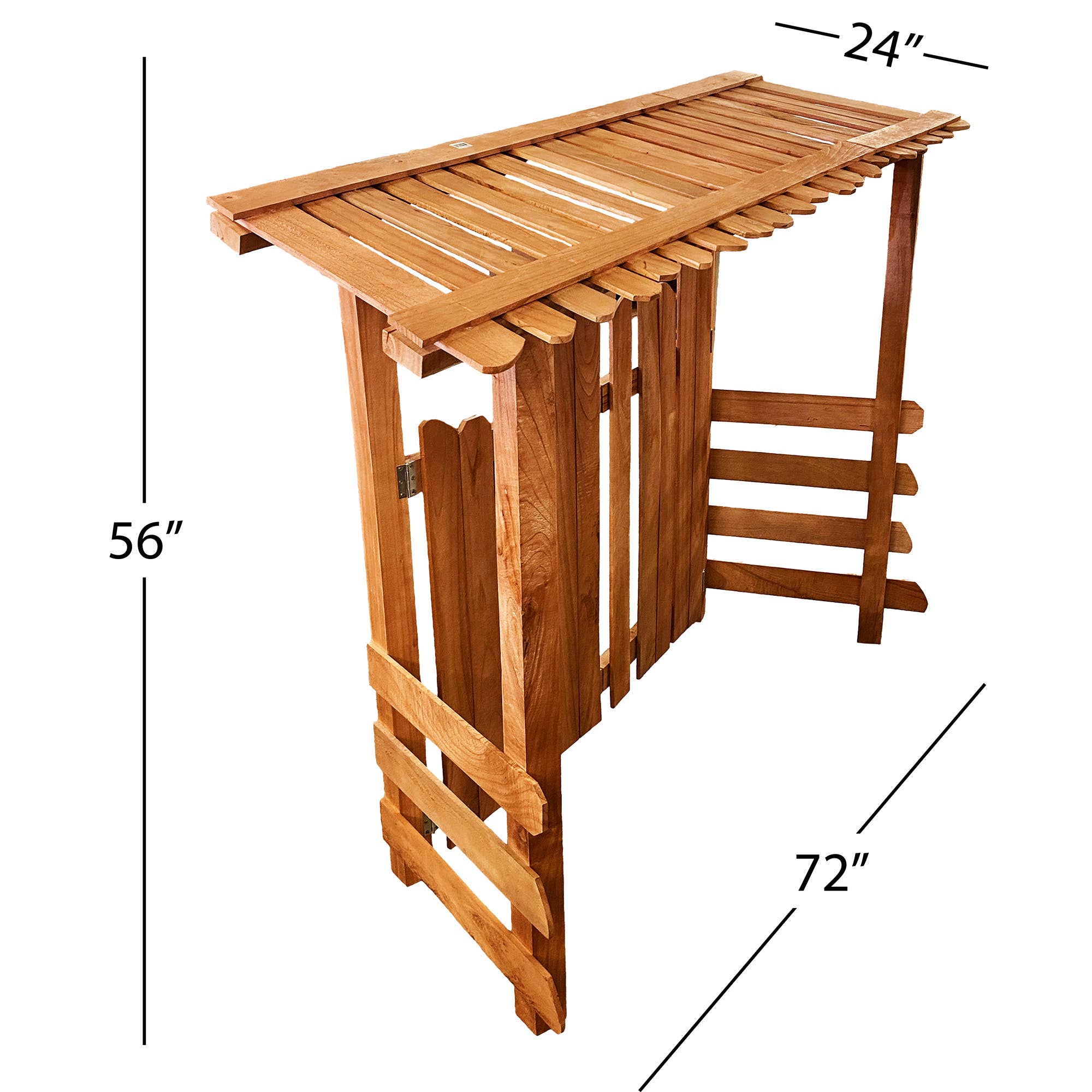 Santa’s Workshop Inc. - Wholesale Nativity Scene Decor - 12 Piece Outdoor Nativity Set with Solid Wood Creche45