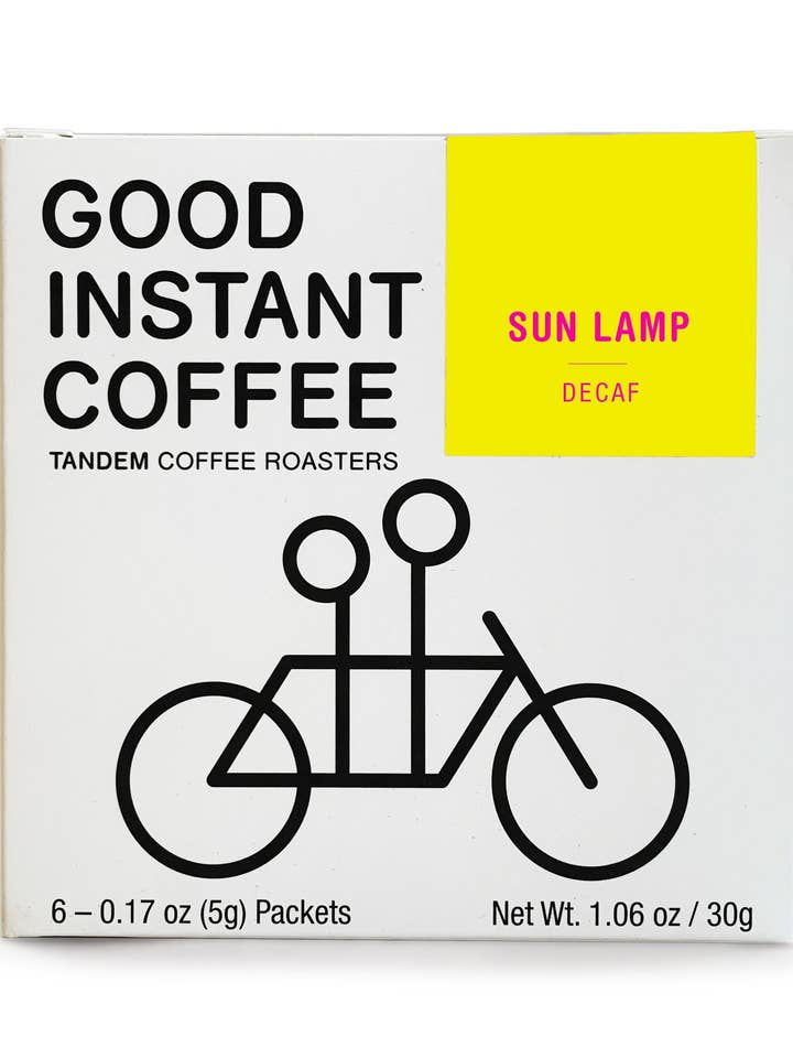 Sun Lamp Instant Coffee for wholesale by Tandem Coffee Roasters