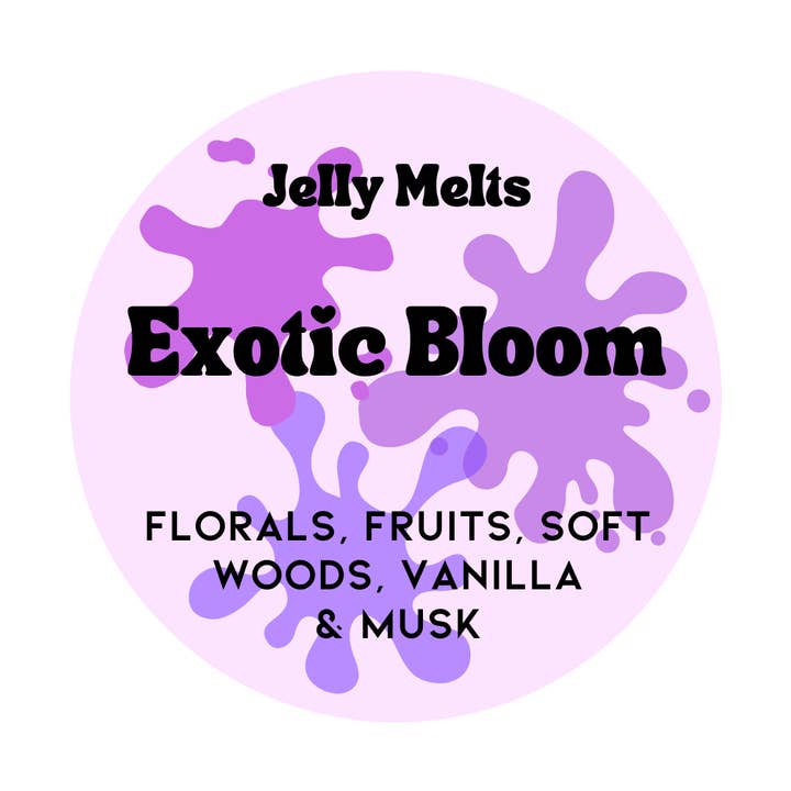 Exotic Bloom, Jelly Melts, Gel Wax Melts, Jelly Wax for wholesale by Jelly Melts