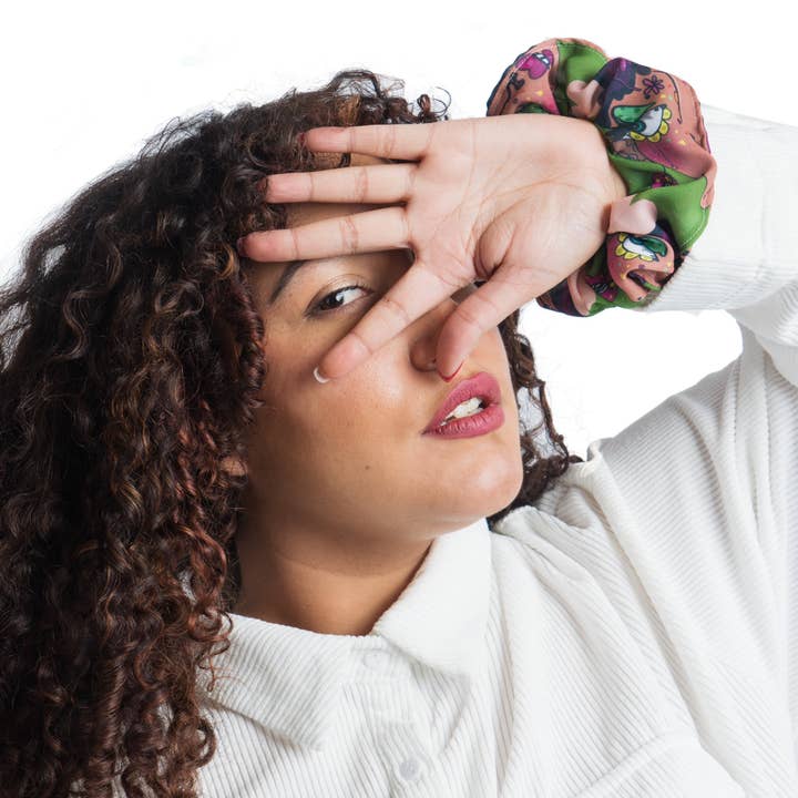 Ipso Facto Classic Haargummi aus Seidensatin für den Großhandel von Bella Bonita Designs