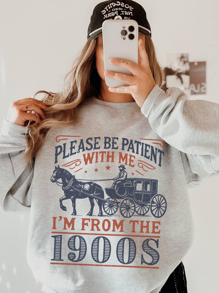 From the 1900's I'm Vintage for wholesale by Monday Muse