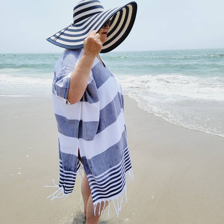 EBRU Home – Engroshandel Strandbadekåbe – Dame – Strandkjole, Stranddække, Håndlavet Lys betræk1