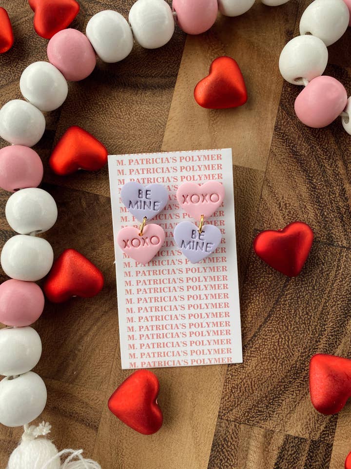 Sweetart Hjärtan för wholesale av M. Patricia’s Polymer