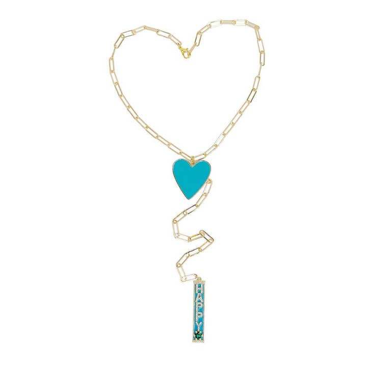 Hannah Heart Y Halskette für den Großhandel von Love, Lisa