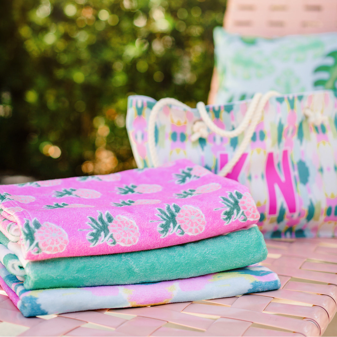 Clairebella Personalized Gifts & Pillows - Wholesale Beach Towel - Flamingo Towel | Custom Beach Towels | Cotton Beach Towel3