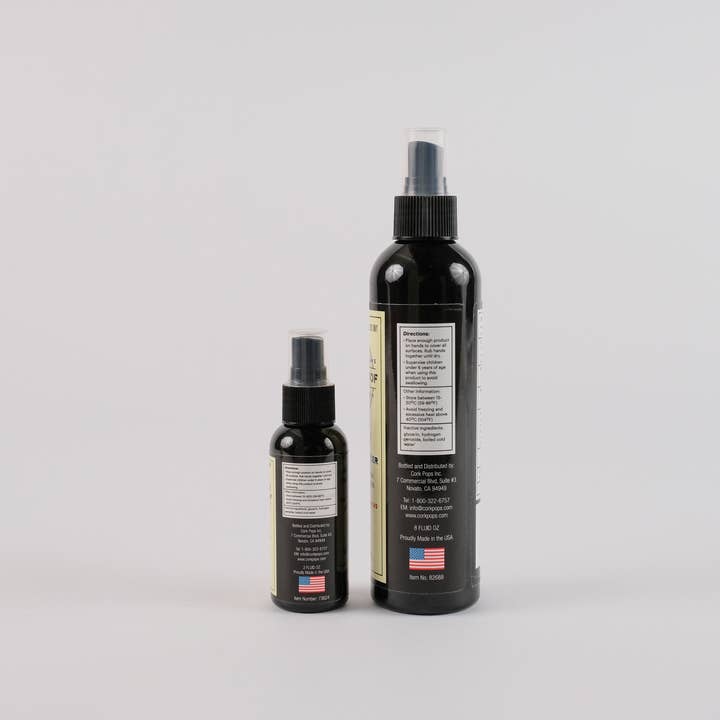 Cork Pops Inc - Wholesale Hand Sanitizer - Hand Sanitizer and Surface Cleaner 2 oz4