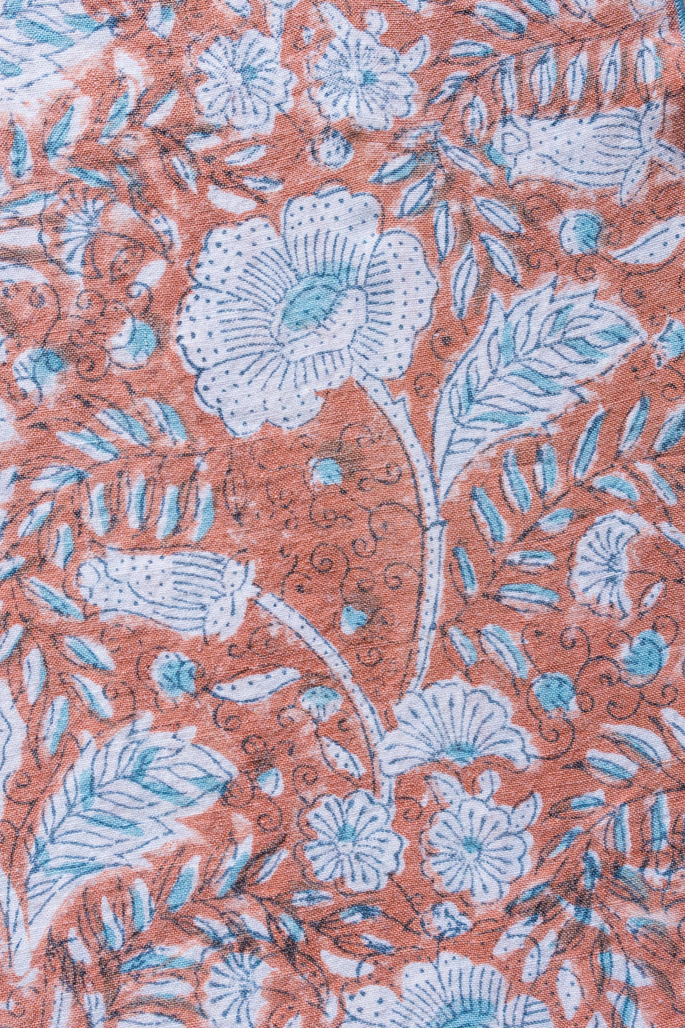 Live Linen – Engroshandel Posetaske - Dame – Minimalistisk bloktryk Dios linned lille pung – Hverdagsbrug3