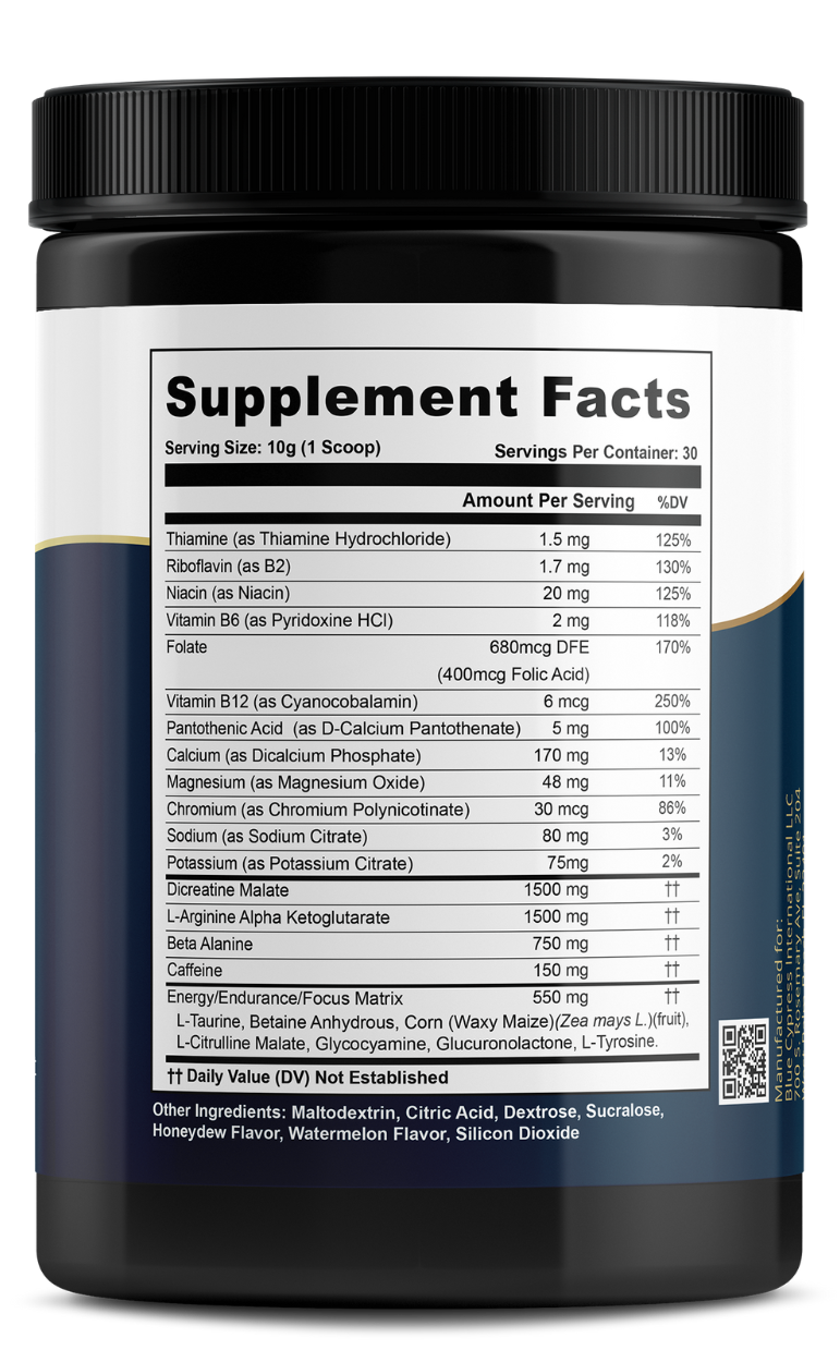 My Balance – wholesale Powdered health drink – Nitric Oxide Booster Powder Mix – Honeydew/Watermelon Flavor1