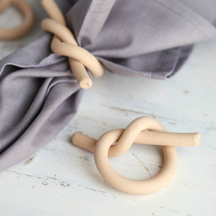 Gravesco Pottery – wholesale Servettring – Knot Servettring | Rustik modern handgjord keramik