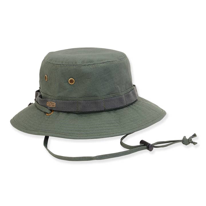 Green, Cotton Bucket for wholesale by Headwear & Handbag Collections by Sun 'N' Sand