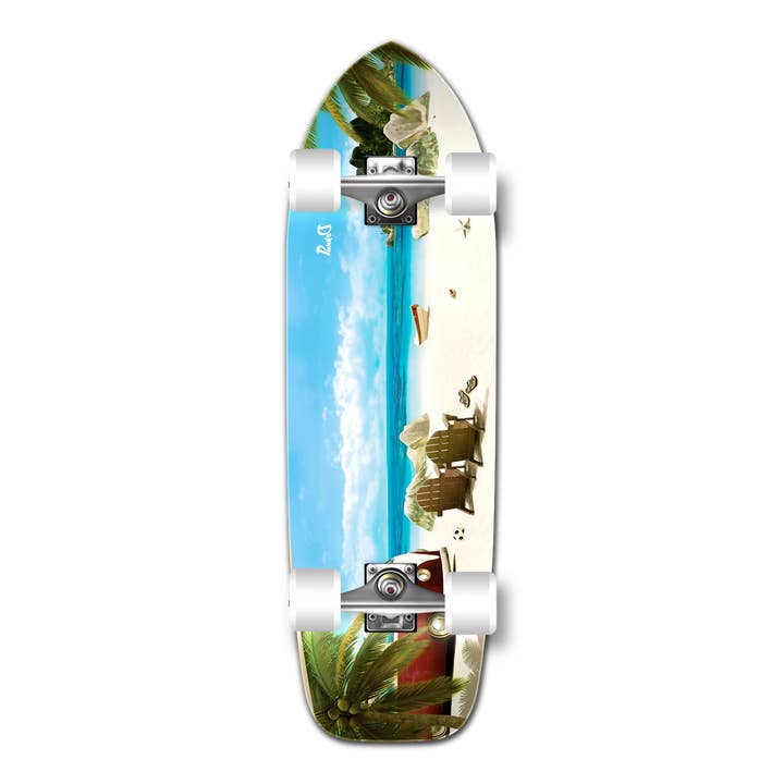 Yocaher Old School Complete Longboard - Getaway for wholesale by Yocaher Skateboards