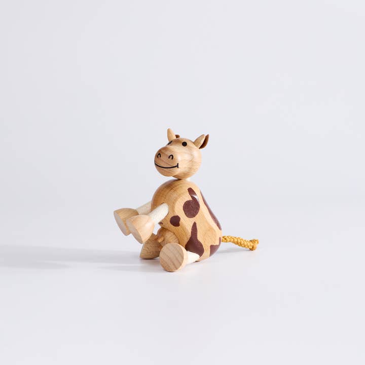 anamalz - Wholesale Wood toy – Child - Cow2