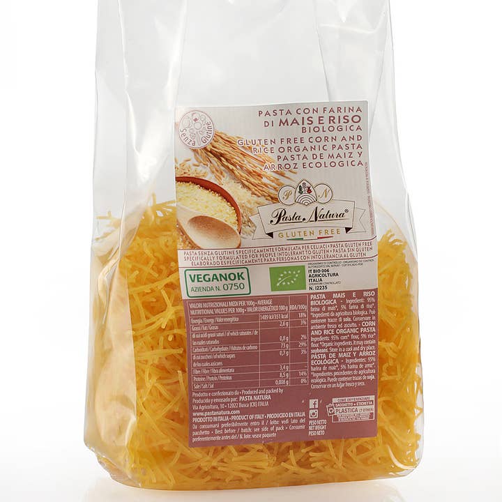 PASTA NATURA - Wholesale Pasta - Filini Organic & Gluten Free Corn and Rice (Copy)