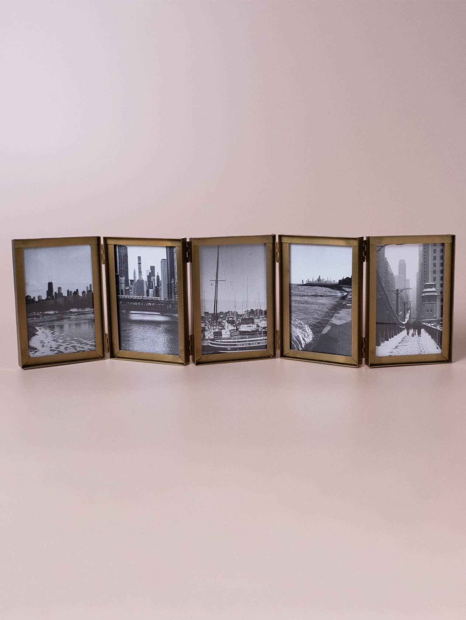 Made Market Co. – wholesale Picture frame – Oversized Hinged Gold Photo Frame 4x69