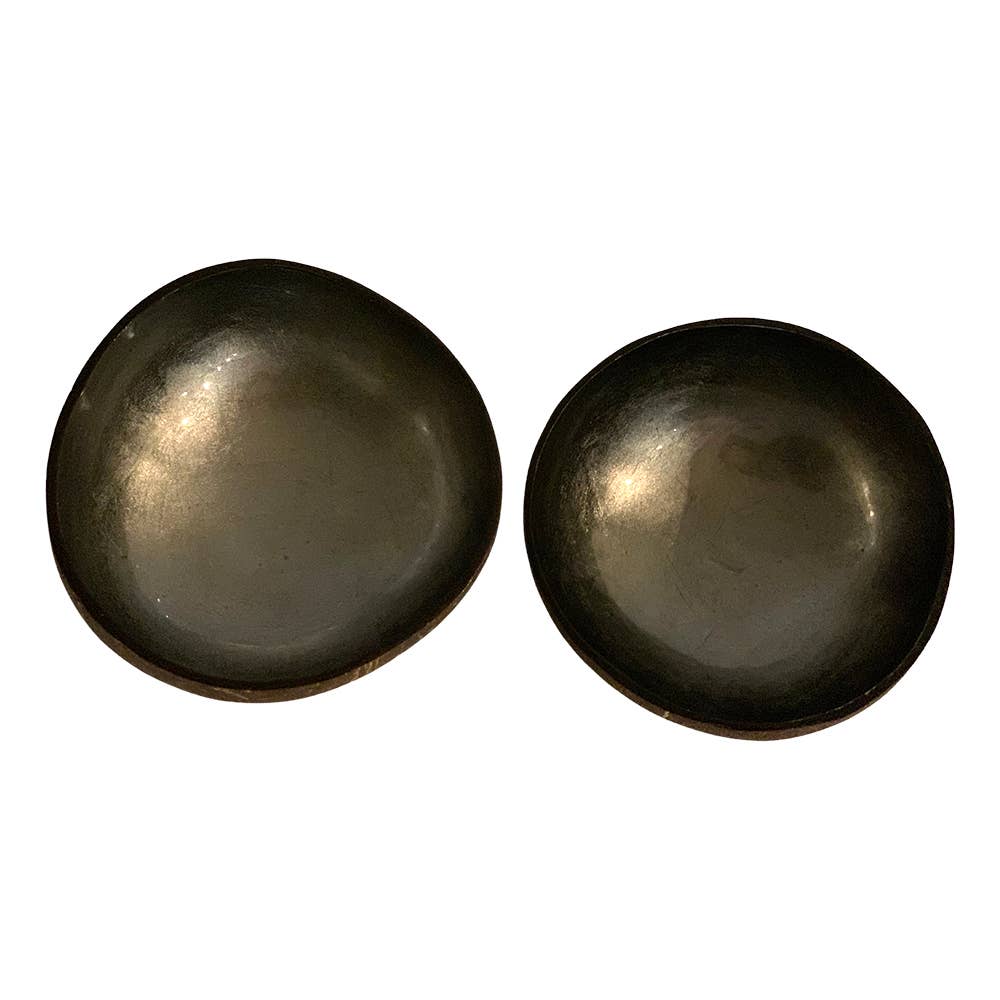 VIE - Wholesale Decorative Plate/Dish/Bowl - Hand-Painted Coconut Bowls, Lacquered, Set of 218