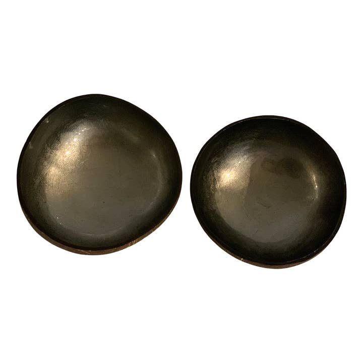 VIE - Wholesale Decorative Plate/Dish/Bowl - Hand-Painted Coconut Bowls, Lacquered, Set of 218