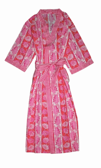 Curiosity Lab - Vendita all'ingrosso Kimono - Donna - Kimono lungo in cotone indiano Mandu34