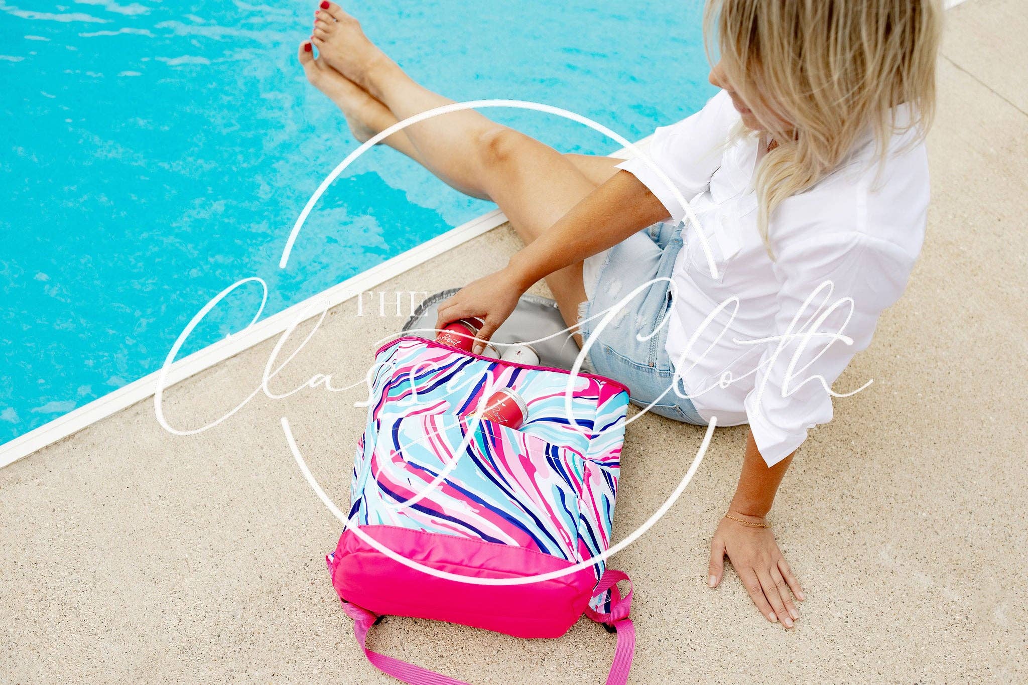 The Classy Cloth WS - Wholesale Cooler/Cooler Bag - Cooler Backpack - Marble RTS4