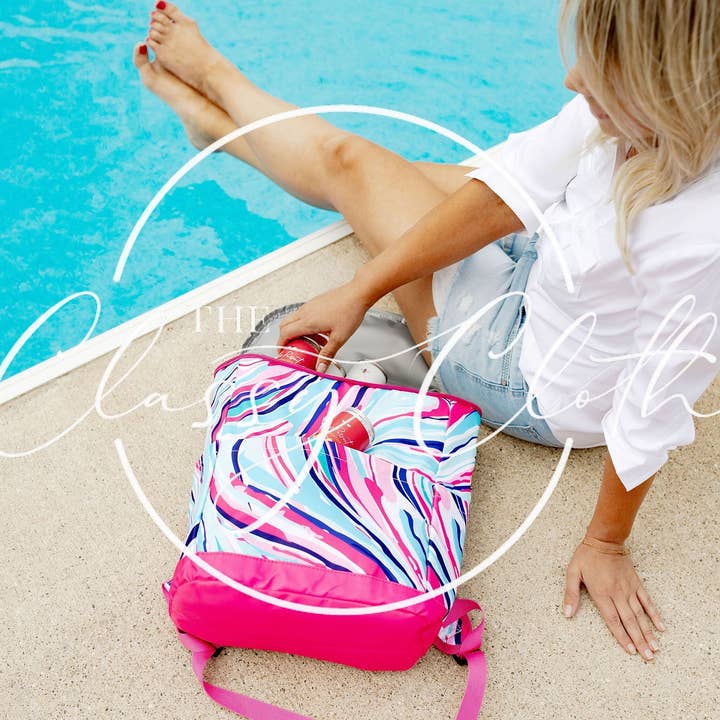 The Classy Cloth WS - Wholesale Cooler/Cooler Bag - Cooler Backpack - Marble RTS4