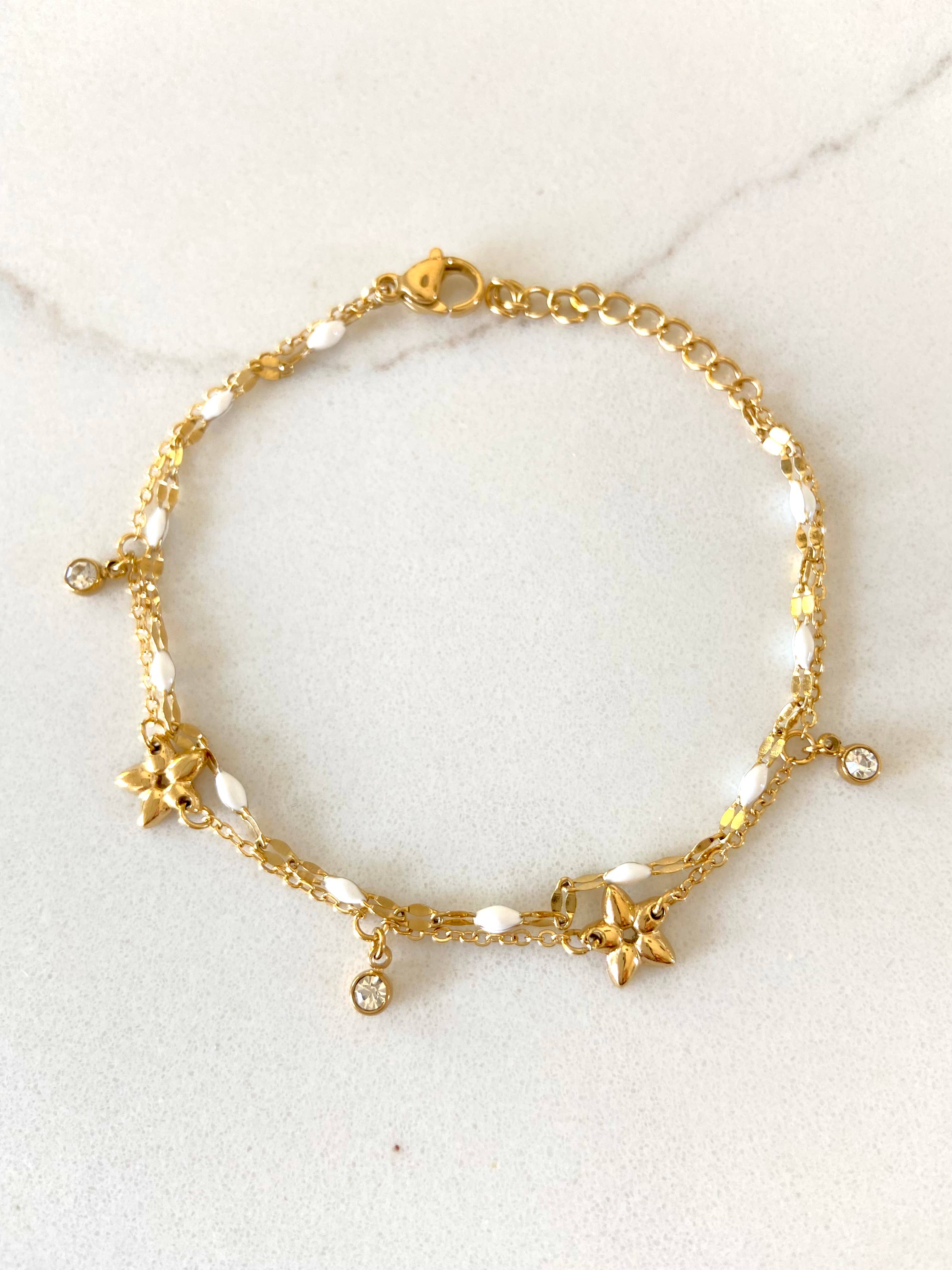 Ma Cocotte - Wholesale Charm/Dangle Bracelet - Flora bracelet1